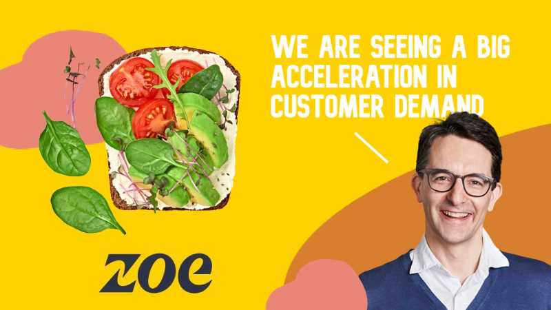 Zoe raises $30 million to offer personalized nutrition services